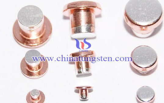 Silver Molybdenum Electrical Contacts Picture